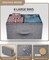 Sorbus 6 Drawers Dresser- Storage Unit with Steel Frame, Wood Top, Fabric Bins - for Bedroom, Closet, Office and more